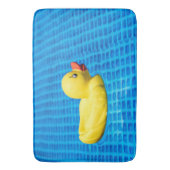 Bain de canard en caoutchouc jaune, tapis domestiq (devant Vertical)