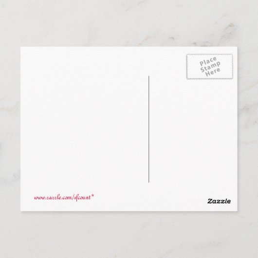 Bain de couleur vive en carte postale Rose et jaun (Dos)