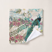 Bain de luxe : Élégant ensemble de serviettes de b (Gant de toilette)