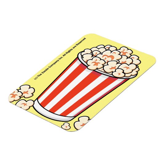 Bain de maïs à Popcorn Magnet flexible (Côté Gauche)