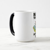 Bain de squelette paisible - Drôle café Mug (Devant gauche)