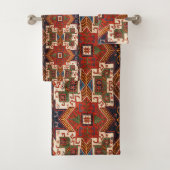 Bain de tapis Oriental Vintage antique (En situation)