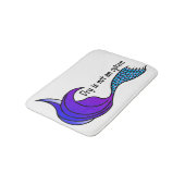 Bain Dry n'est pas une option bleu/mauve tapis de queue (Angle)