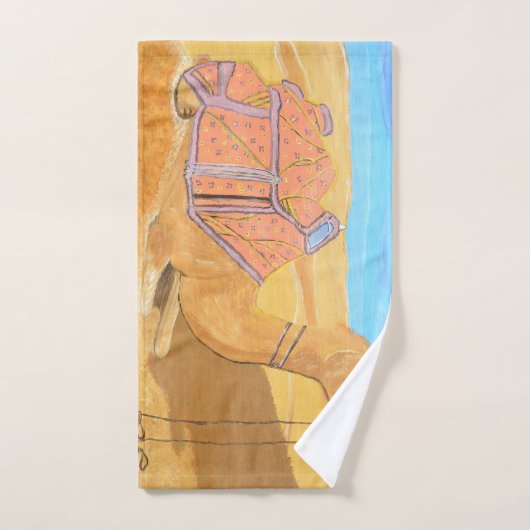 Bain en chameau Serviettes (Serviette à main)