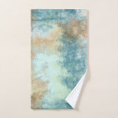 Bain Gold et Turquoise (Serviette à main)