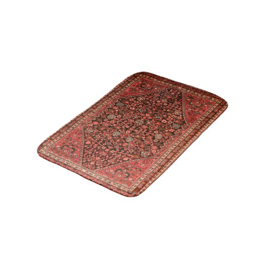Bain Impression de tapis de soie persan (Angle)