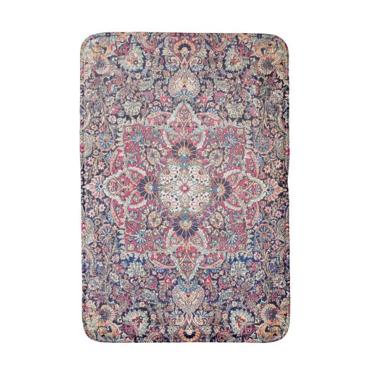 Bain Impression de tapis en Perse centrale de Kashan (Devant (Vertical))