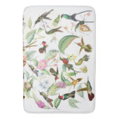 Bain La faune d'oiseaux de colibri fleurit le tapis de (devant Vertical)