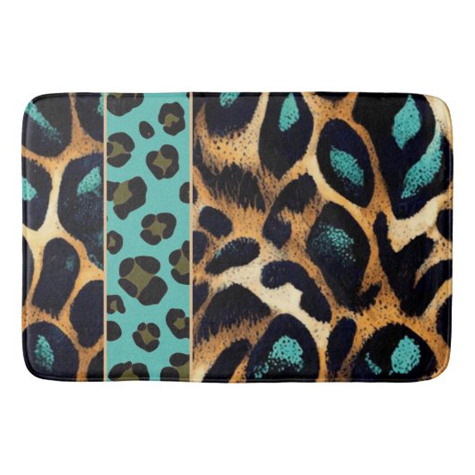 Bain Leopard - Mat de bain, Tapis (Devant)