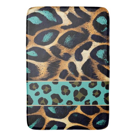 Bain Leopard - Mat de bain, Tapis (devant Vertical)