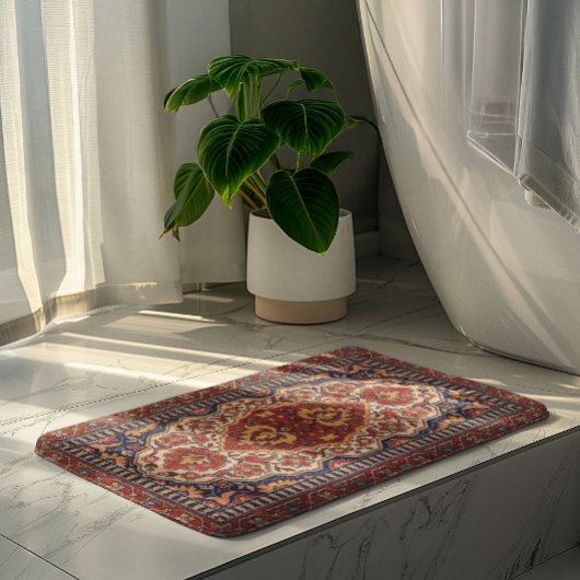Bain Motif ethnique de tapis persan coloré