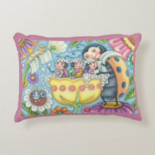Bain moussant coccinelle COUSSIN DÉCORATIF FAMILLE