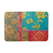 Bain Rouge vert couleur ORIENTAL - Tapis de natte (Devant)