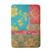 Bain Rouge vert couleur ORIENTAL - Tapis de natte (Devant (Vertical))