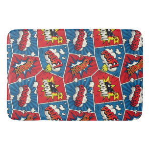 Bain Superhero/Gamer Comique livre tapis de conception