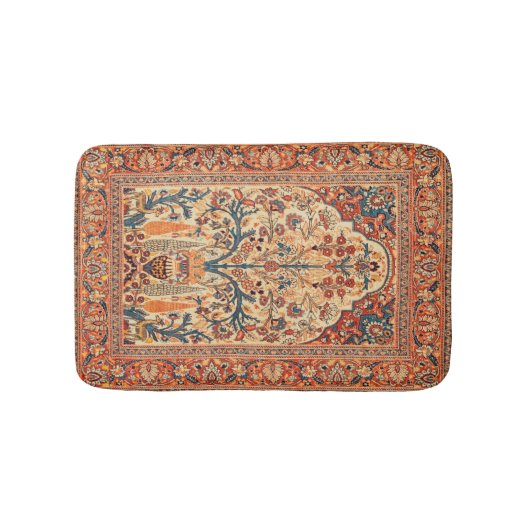 Bain Tabriz Arbre de la vie Tapis persan Imprimer (Devant)