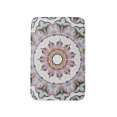 Bain Tapis de bain, image de kaléidoscope abstrait (Devant (Vertical))