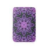 Bain Tapis de bain, image de kaléidoscope abstrait (Devant (Vertical))