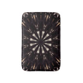 Bain Tapis de bain, image de kaléidoscope abstrait (Devant (Vertical))