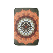 Bain Tapis de bain, image de kaléidoscope abstrait (Devant (Vertical))
