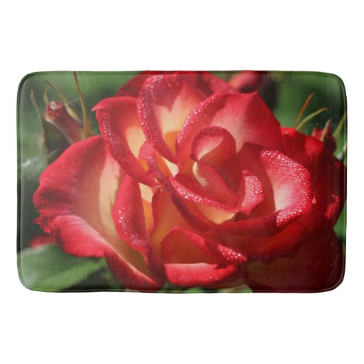 Bain Tapis de bain/rose rouge (Devant)