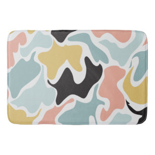 Bain Tapis de conception motif irrégulier