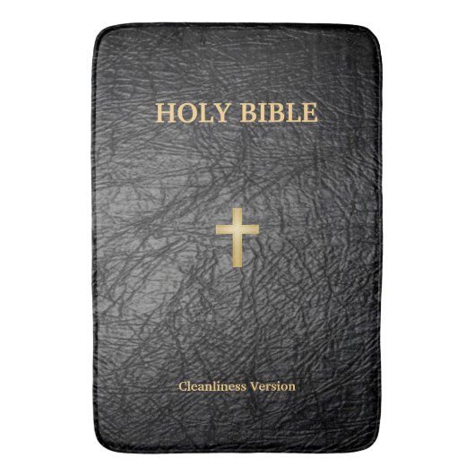 Bain Tapis de douche de Sainte Bible (devant Vertical)