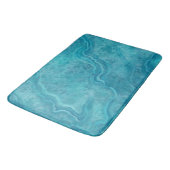 Bain Tapis de marbre turquoise (Angle)