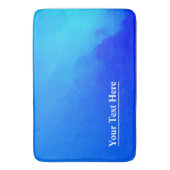 BAIN TAPIS DE PORTE CRÉÉ PAR UR BLEU (devant Vertical)