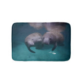 Bain Tapis de salle de bains de 2 amis de lamantin (Devant)