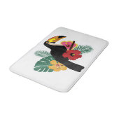Bain Tapis de salle de bains de toucan (Angle)