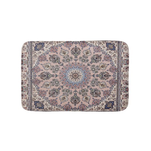 Bain Tapis de tapis persan turc antique Oriental (Devant)