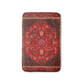 Bain Tapis perse rouge de Mashhad Bath Mat (Devant (Vertical))