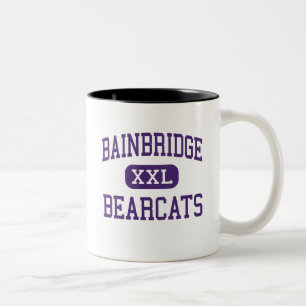 Bainbridge - Bearcats - Bainbridge Georgia Tweekleurige Koffiemok