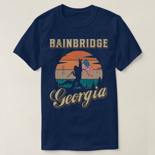 Bainbridge Georgia T-shirt (Design voorkant)