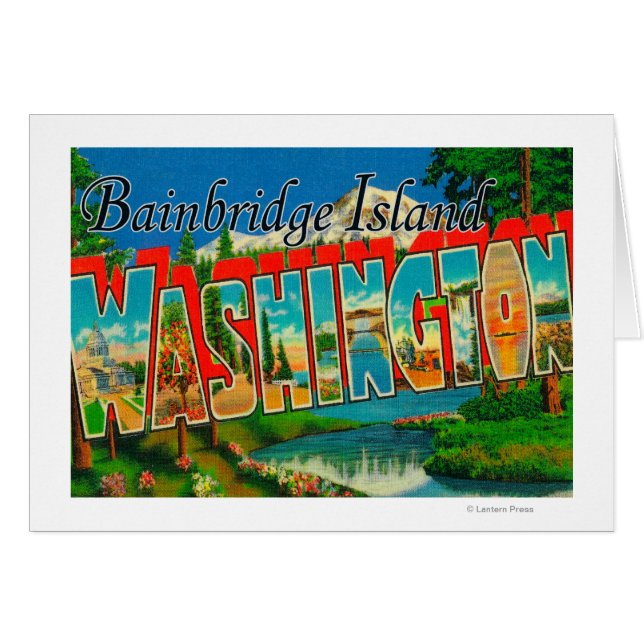 Bainbridge Island, Washington (Devant horizontal)