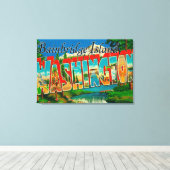 Bainbridge Island, Washington Canvas Afdruk (Insitu (Houten vloer))