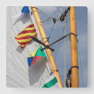 Bainbridge Island Wooden Boat Festival 3 Vierkante Klok