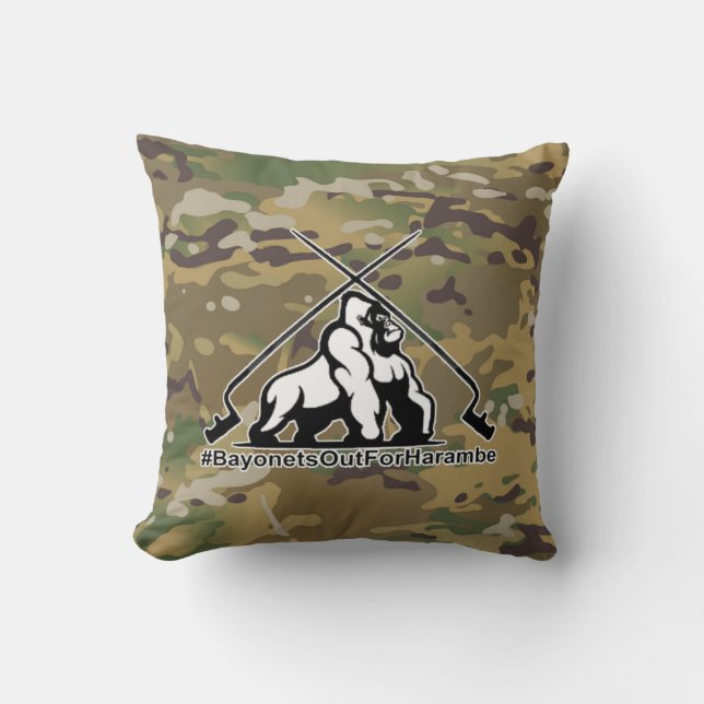 Baïonnettes pour le coussin de Harambe (Recto)