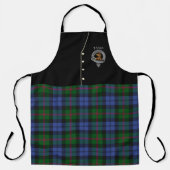 Baird Clan Badge & Tartan Kilt Schort (Voorkant)