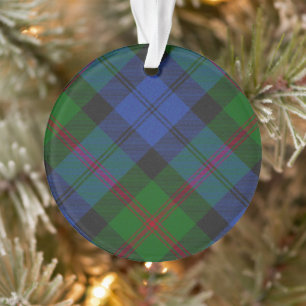 Baird Clan Hoogland Familie Plaid Ornament