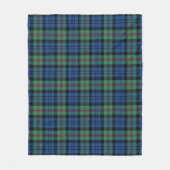 Baird Oude Plaid Fleece Deken (Voorkant)