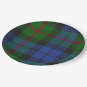 Baird Schotse Clan Tartan Schotse Plaid Patroon Papieren Bordje (Gekanteld)