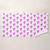 Baise rose (Serviette de bain)