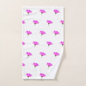 Baise rose (Serviette à main)