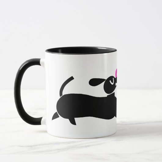 Baiser Canines Mug (Gauche)