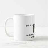 Baiser d'adieu Bush et tasse de chaussure. (Gauche)