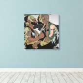 Baiser de l'ours sur toile double (Flashback des a (Insitu (Plancher de Bois))