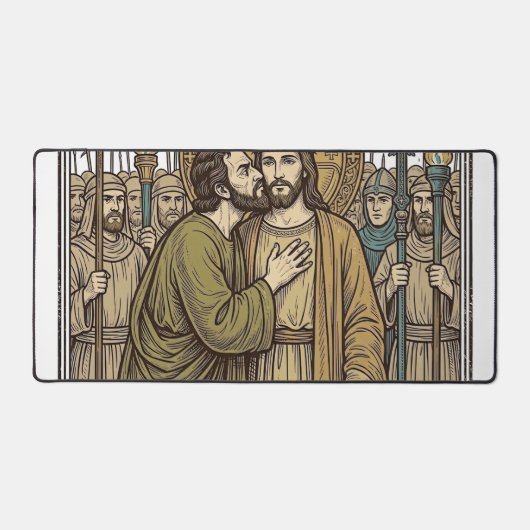Baiser de trahison biblique vintage (Recto)