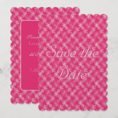 Baiser du premier amour, save the date (Devant / Derrière)